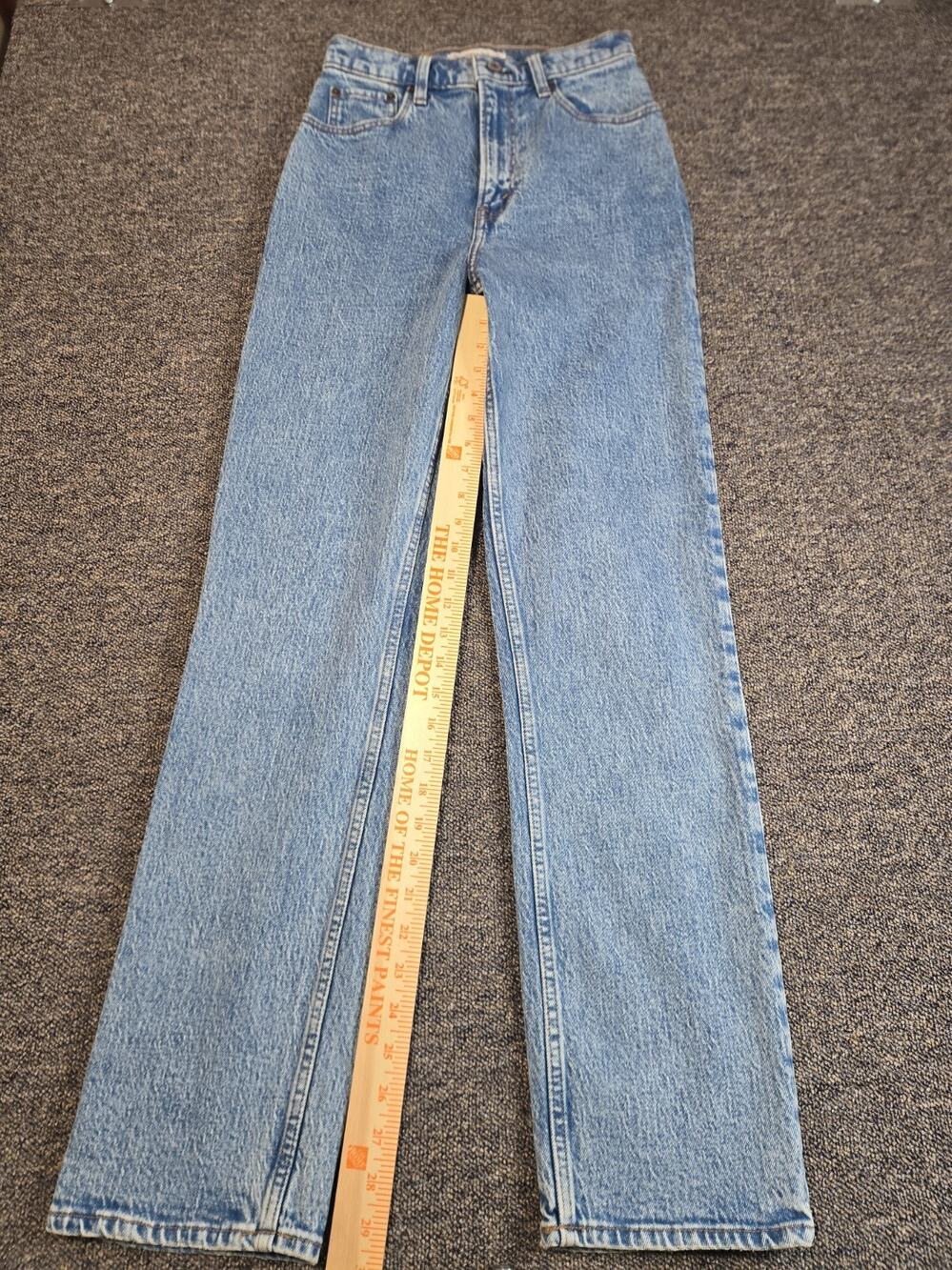 Abercrombie & Fitch The 90's Straight Ultra High Rise 25/0R